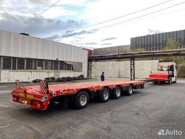 Полуприцеп трал (тяжеловоз) Rockson 989144Т, 2023