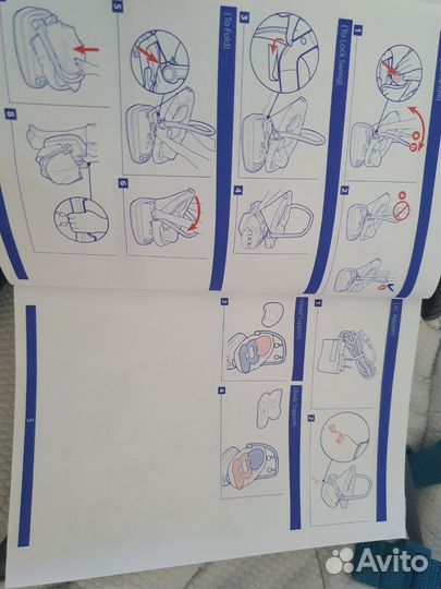 Детская электронная качелька