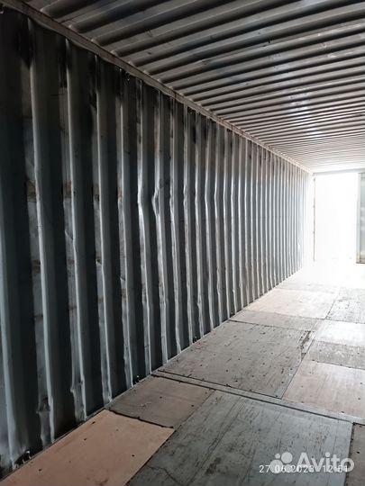 Высокий контейнер 40 футов