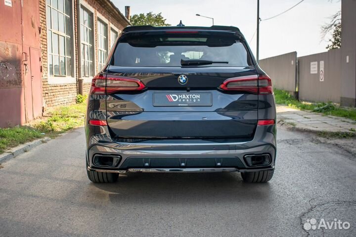 Накладка на бампер BMW X5 G05 (18+) MD