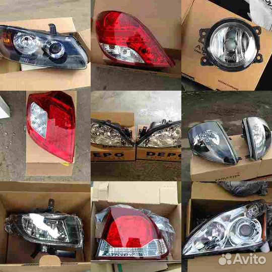 Roomster 06 фара противотуманная левая (круглые) д