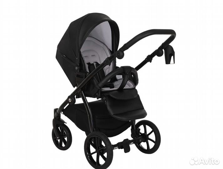 Коляска 2 в 1 эко кожа
