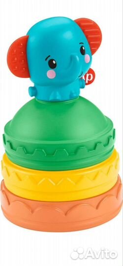 Пирамидка Fisher Price Слоник