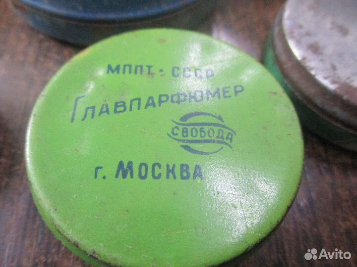 Жестяные коробочки баночки в коллекцию