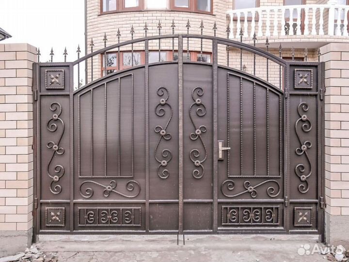 Кованые ворота и калитки