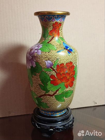 Ваза клуазоне