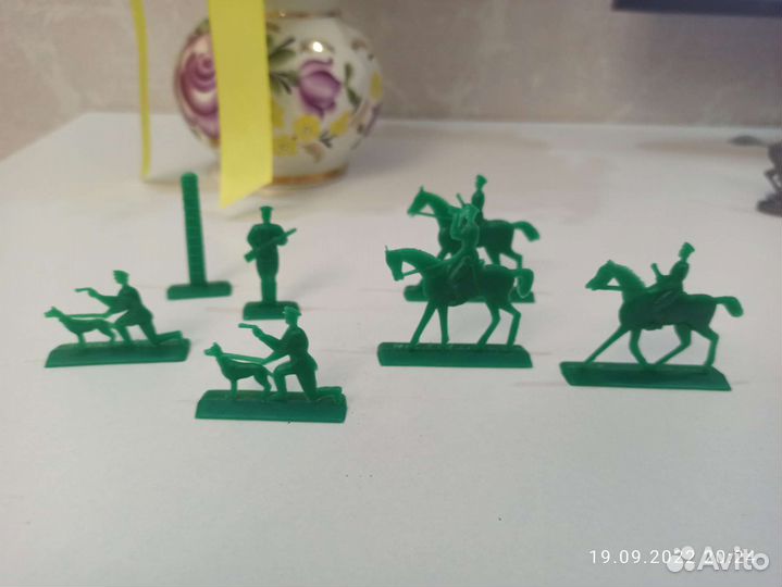 Солдатики (рыцари) пластмассовые СССР
