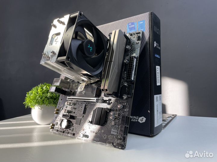 Игровой комплект intel i3 12100f / 16Gb 3200мгц