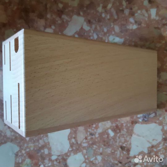 Подставка для ножей zwilling, натуральное дерево