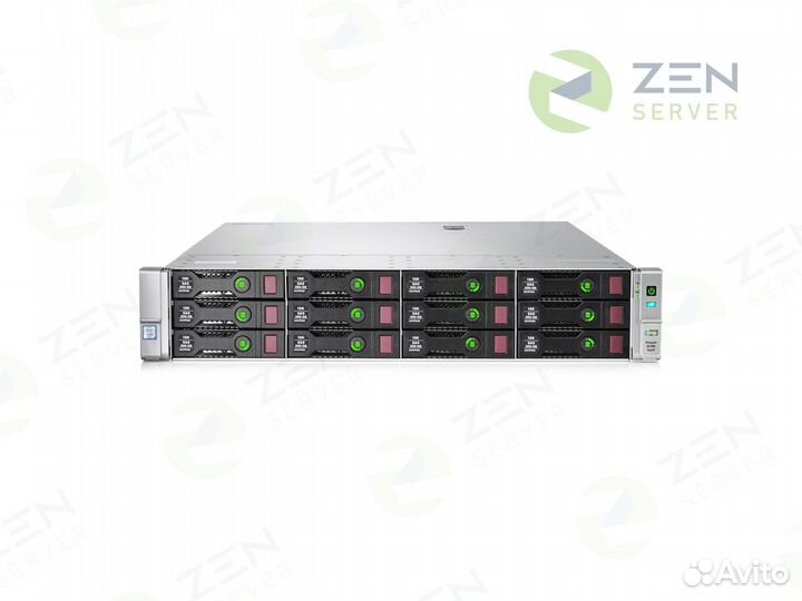 HP DL380 G9 12LFF/2хE5-2650 v3/4х16Gb2133