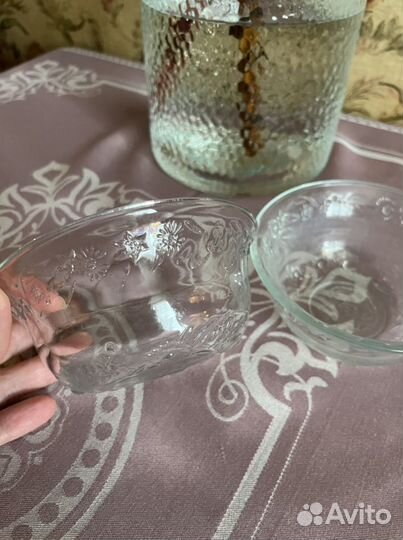 Салатницы порционные (стекло)