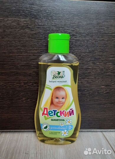 Детский шампунь с ромашкой