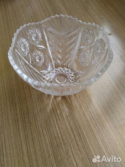 Хрустальный салатник