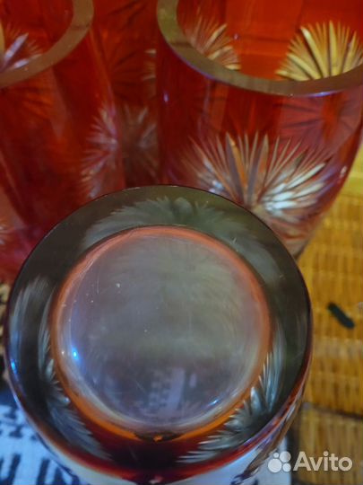 Ваза хрустальная Астра