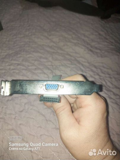 Вывод на VGA и USB для компьтера