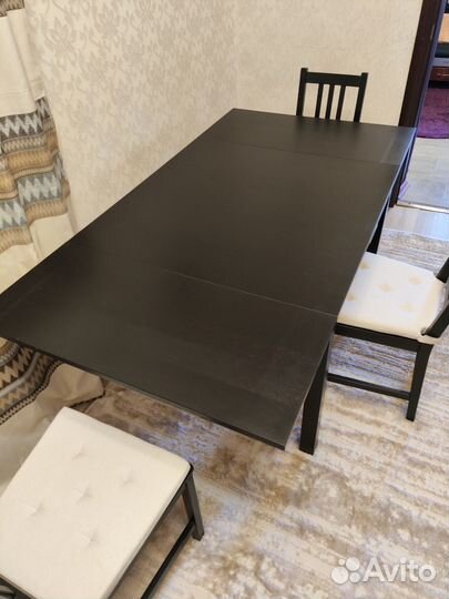 Кухонный стол и стулья IKEA