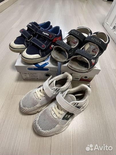 Обувь для мальчика пакетом 31р
