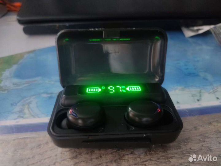 Беспроводные наушники+Power Bank