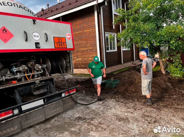 Доставка сжиженного газа / Заправка газгольдеров