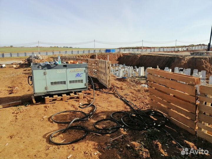 Аренда компрессора с отбойными молотками