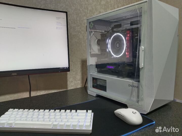 Игровой пк RTX 2060 super 1660 super R5 5500 новый