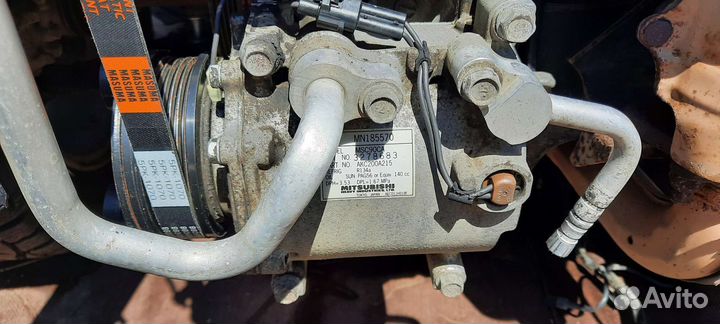 Компрессор кондиционера Mitsubishi lancer, cedia