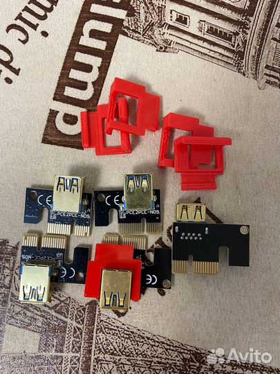 Переходник PCI-E 1X В USB для райзеров