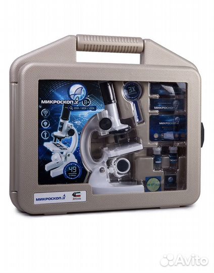 Игрушечный микроскоп