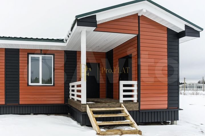 Дом 106,2 м² на участке 9,5 сот.