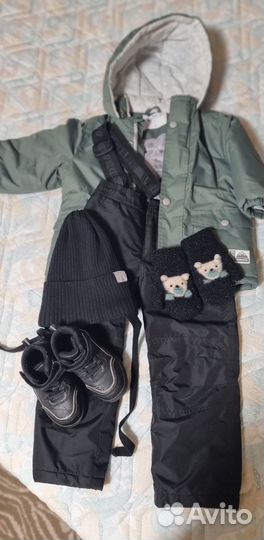 Зимний костюм для мальчика 92