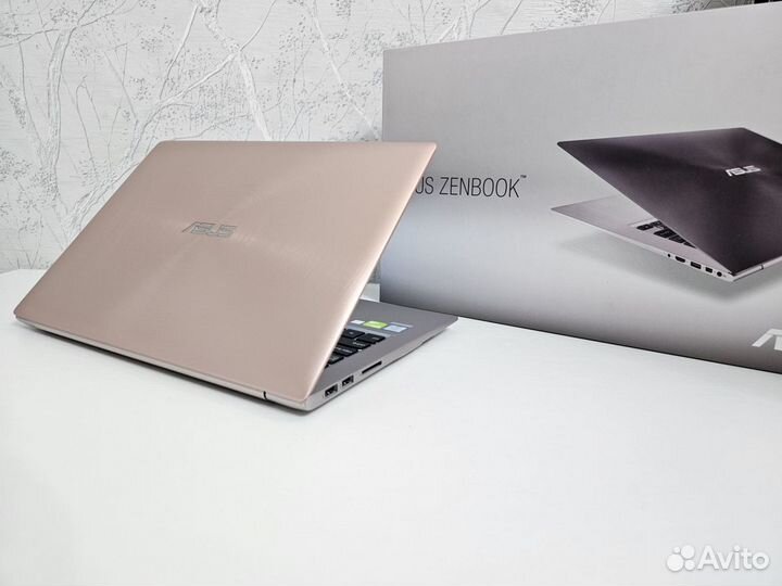 Металлический Ультрабук Asus серии Zenbook