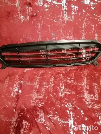 Решётка радиатора на хендай солярис