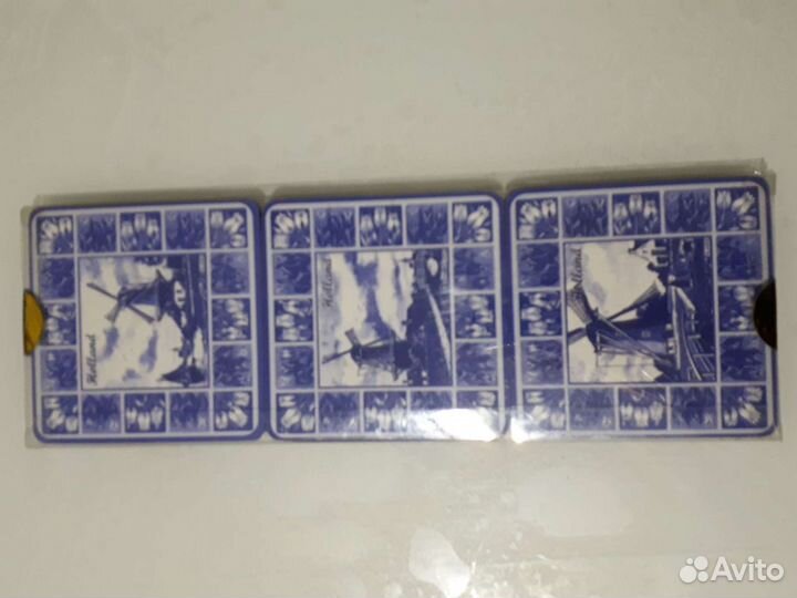 Набор подставок под стаканы/кружки