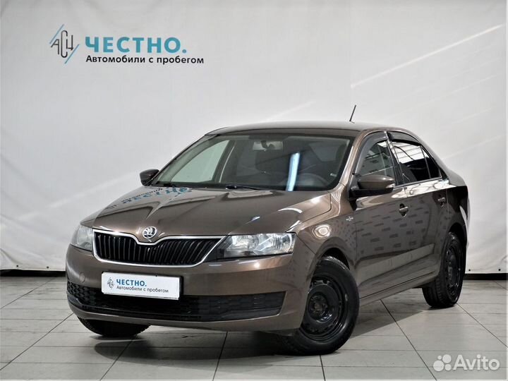 Skoda Rapid 1.6 МТ, 2018, 162 000 км