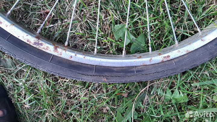 Колёса и покрышки для взрослого велосипеда СССР