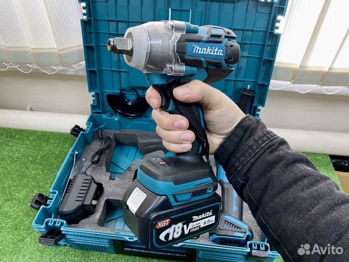 Болгарка гайковерт шуруповерт набор makita 18v