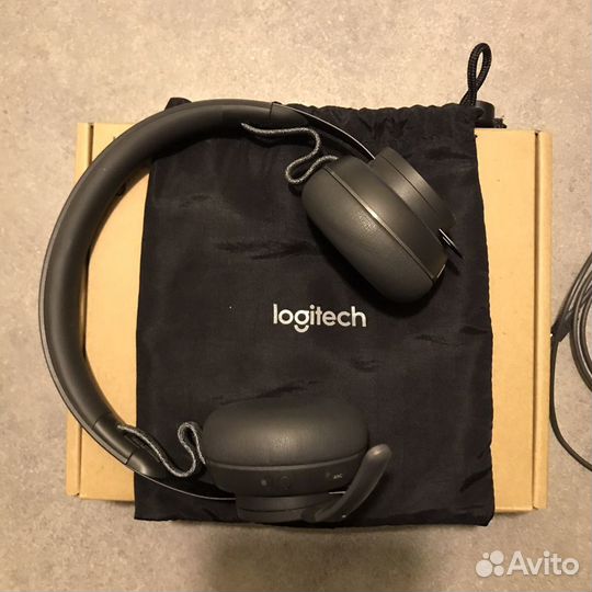 Беспроводные наушники бу logitech zone wireless