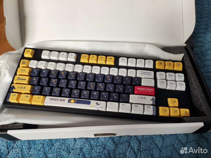 Клавиатура Dark Project KD87A Gateron CapTeal