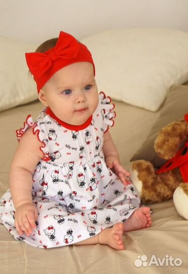 Платье -бодик для девочки 74 размер