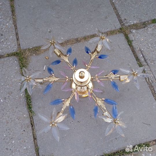 Люстры потолочные бу