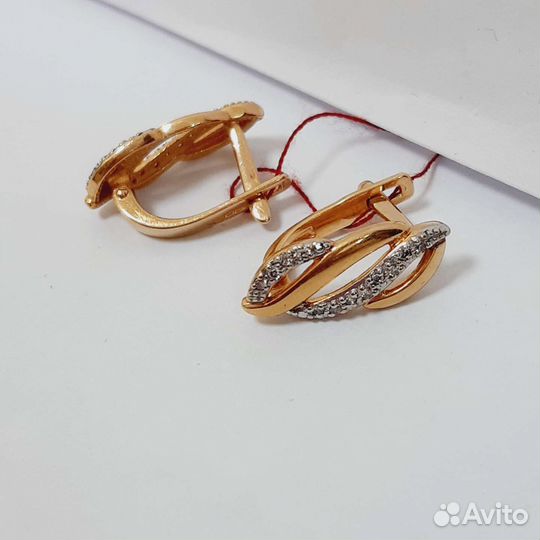 Золотые серьги
