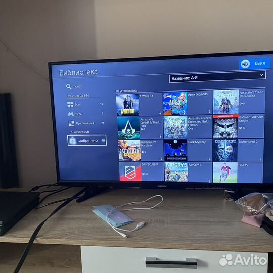 Sony PS4 slim 500gb + 15 игр