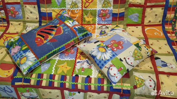 Детский игровой коврик - покрывало 