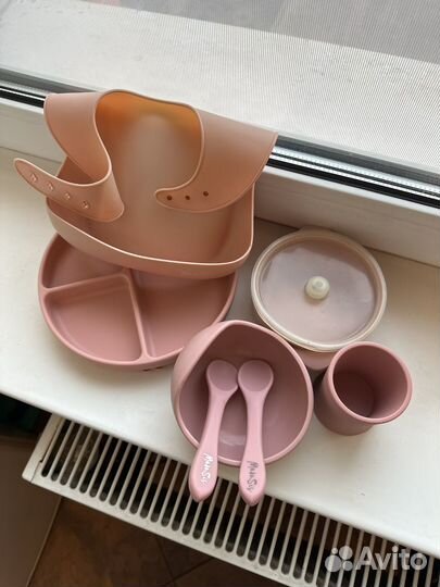 Силиконовая посуда для кормления