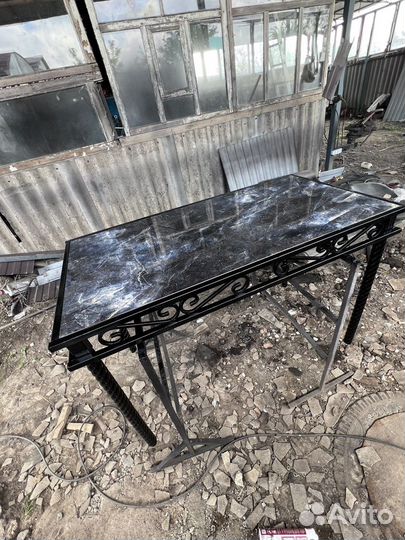 Стол керамогранит