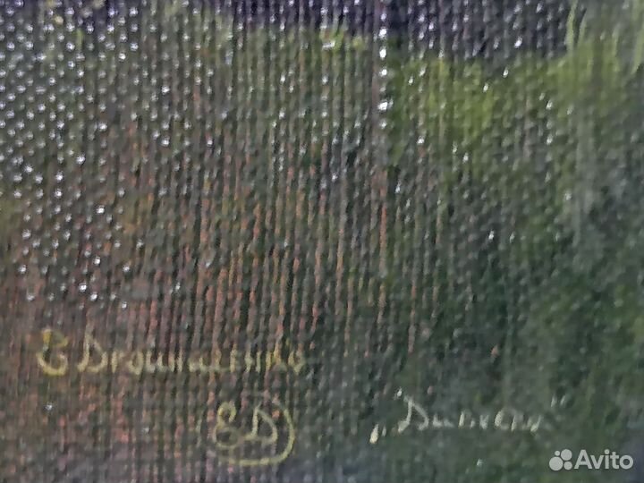 Картина маслом на холсте ручная работа