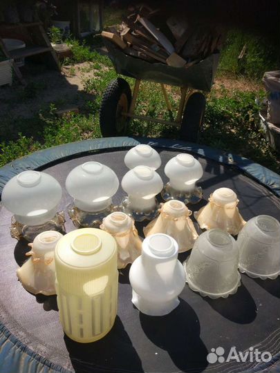 Плафоны для люстры разные варианты