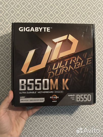 Материнская плата gigabyte b550m k