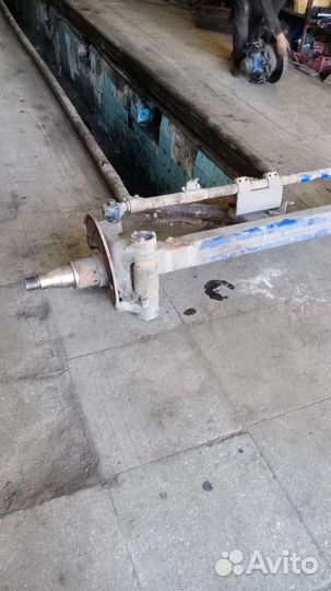 Ось полуприцепа бпв(поворотная)