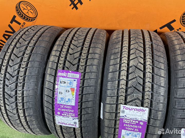 Tourador Winter Pro TSU2 245/45 R18 и 275/40 R18 100T